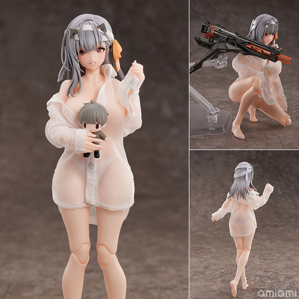 勝利の女神：NIKKE「モダニア：ファースト・アフェクション」1/7スケールで登場！指揮官のシャツを羽織った幸せの記憶【マックスファクトリー】