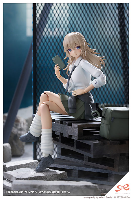 創彩少女庭園 ウルフさん 1/10 プラモデル[コトブキヤ]