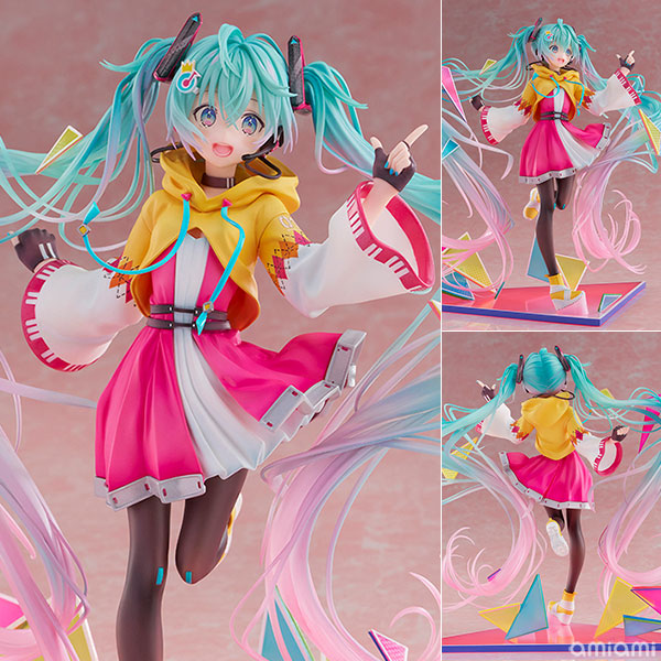 イラストレーターあかもく氏が書き下ろした『プロジェクトセカイ Championship 2022 Autumn』のメインビジュアルより、「初音ミク」が1/7スケールフィギュアになって登場！