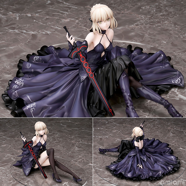 Fate/Grand Order セイバー/アルトリア・ペンドラゴン〔オルタ〕 宵闇の星Ver. 完成品フィギュア[アルター]