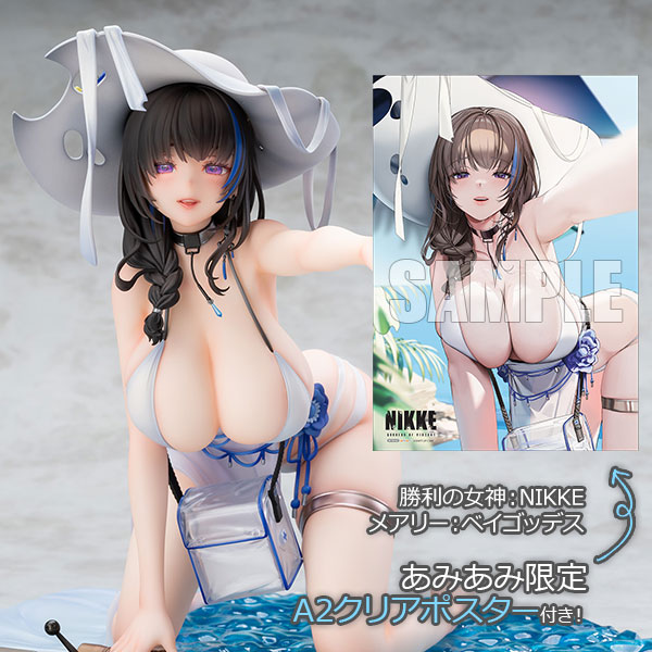 勝利の女神：NIKKE メアリー：ベイゴッデス【あみあみ限定特典：A2クリアポスター付き】1/6 完成品フィギュア[Reverse Studio]