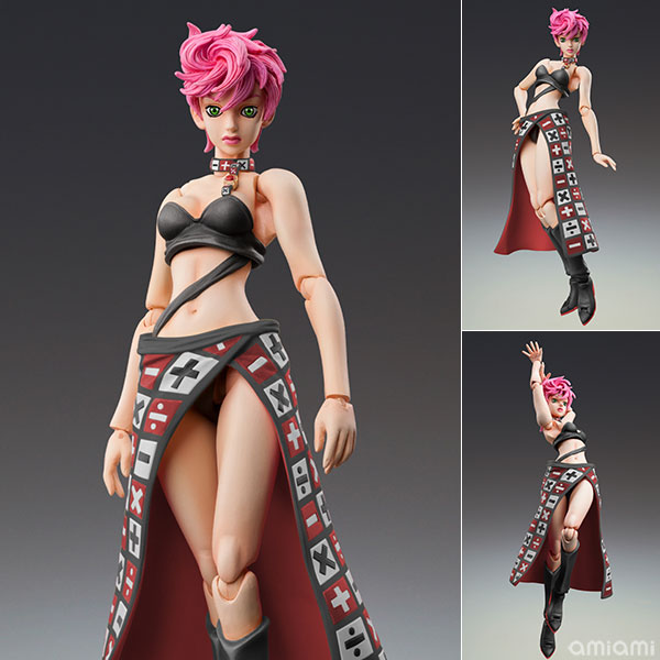 超像可動 ジョジョの奇妙な冒険 第5部 トリッシュ・ウナ Ver.BLACK[メディコス・エンタテインメント]