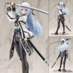 日本ファルコムが放つ大人気ゲーム「軌跡シリーズ」より、最強の侍衆≪斑鳩(いかるが)≫の副長にして≪白銀(しろがね)の剣聖≫の異名を持つ≪黒神一刀流≫の使い手、シズナ・レム・ミスルギがファン待望のフィギュア化！