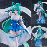 『魔法少女にあこがれて』マジアアズール 薄氷巫女 DXver. 1/7 完成品フィギュア[ウイング]