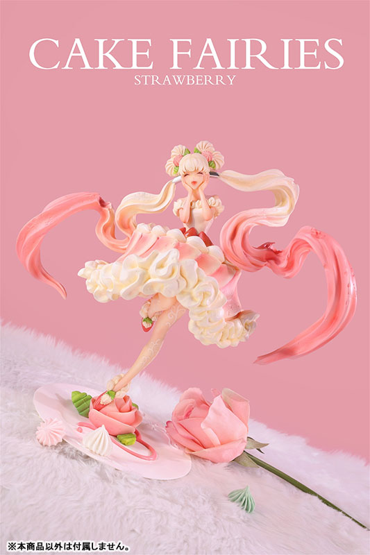 「ケーキの妖精 ショートケーキ」 illustration by aruk 1/7 完成品フィギュア[WE ART DOING]