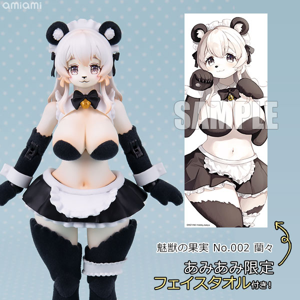 魅獣の果実 No.002 蘭々【あみあみ限定特典：フェイスタオル付き】1/12 アクションフィギュア[KEYAKI Hobby]