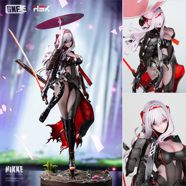 勝利の女神：NIKKE 紅蓮：ブラックシャドウ 1/4 完成品フィギュア[GNFTOYZ ＆ Hobby sakura]