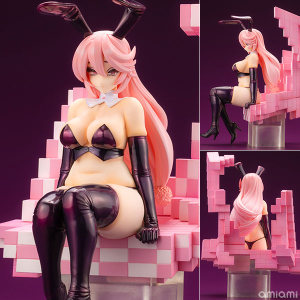 イラストレーターオリジナル 欺き兎 Sitting Bunny by かふん 1/7 完成品フィギュア[コトブキヤ]