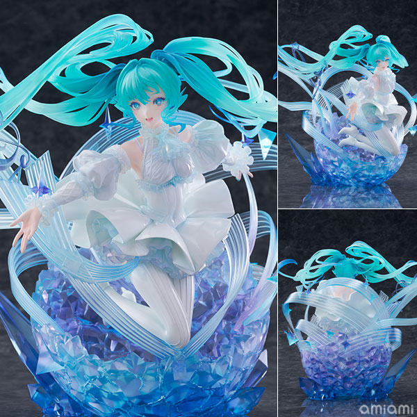 初音ミク-Crystal Dress Ver.- 1/7 完成品フィギュア[SHIBUYA SCRAMBLE FIGURE]