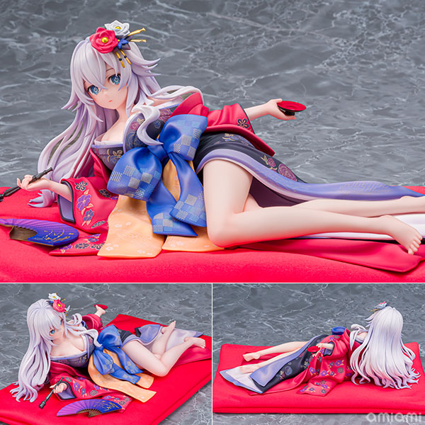 『閃乱忍忍忍者大戦ネプテューヌ -少女達の響艶-』 ブラックハート 和服Ver. 1/7 完成品フィギュア[KADOKAWA Game Linkage]