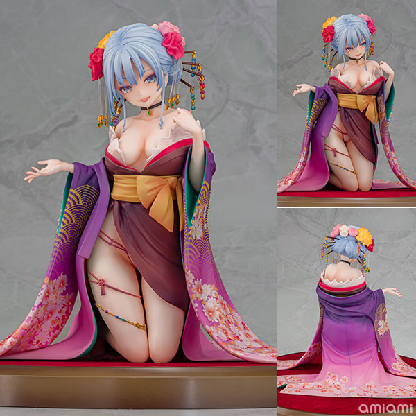 主従えくすたしー 紫音 花魁Ver. (健全Ver.) 1/7 完成品フィギュア[ダイキ工業]