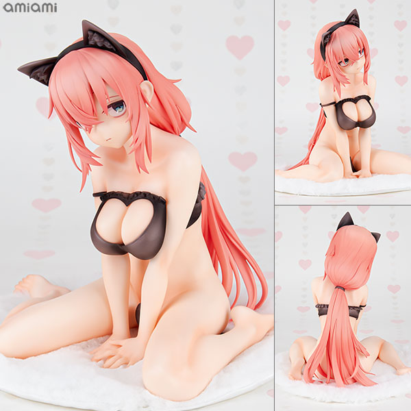 大人気漫画『生徒会にも穴はある！』より、生徒会庶務を務める高等部1年「陸奥こまろ」のネコランジェリー姿をフィギュア化！