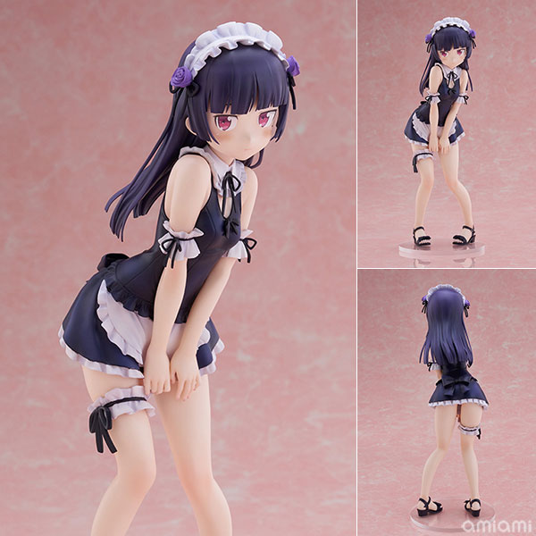 TENITOL TALL 俺の妹がこんなに可愛いわけがない。 黒猫 水着メイドver. 完成品フィギュア[フリュー]