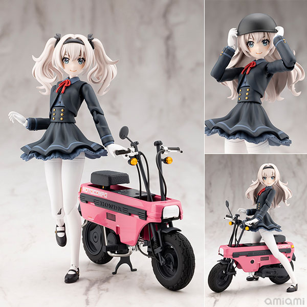 創彩少女庭園 小石川エマ [ノクターン] with Honda AB12 モトコンポ プラモデル[コトブキヤ]