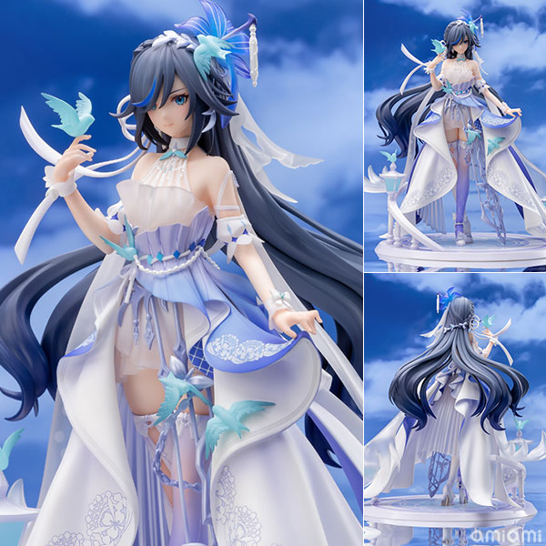 大人気スマホゲーム『崩壊3rd』より、フカ・雲墨丹心が専用バトルスーツ「蒼い鳥の庭」のドレス姿で登場！