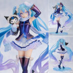 キャラクター・ボーカル・シリーズ01 初音ミク 雪ミク×クロミ 1/7 完成品フィギュア[グッドスマイルカンパニー]