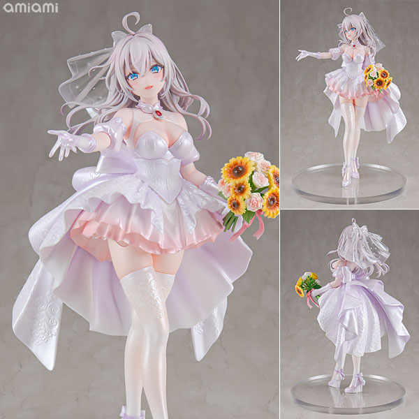 TVアニメ『時々ボソッとロシア語でデレる隣のアーリャさん』より「アリサ・ミハイロヴナ・九条」が純白のウエディングドレス姿で1/7スケールフィギュアとなって登場です！