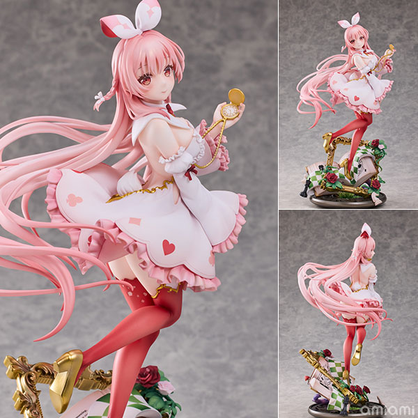 白いうさぎ Rosu Wonderland Ver. 1/7 完成品フィギュア[Hobby sakura]