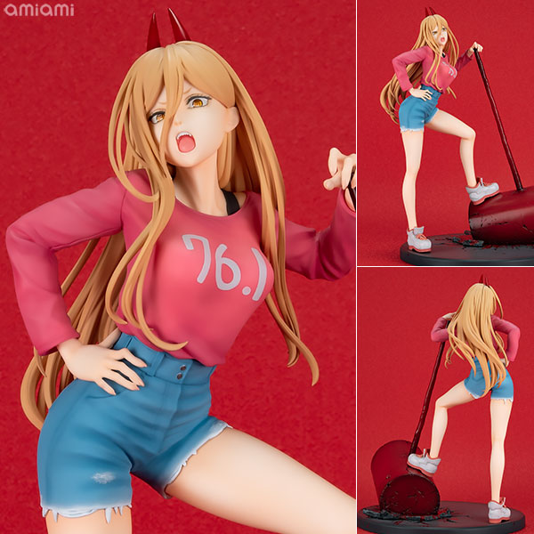 チェンソーマン パワー 1/7 完成品フィギュア[あみあみ×AMAKUNI]