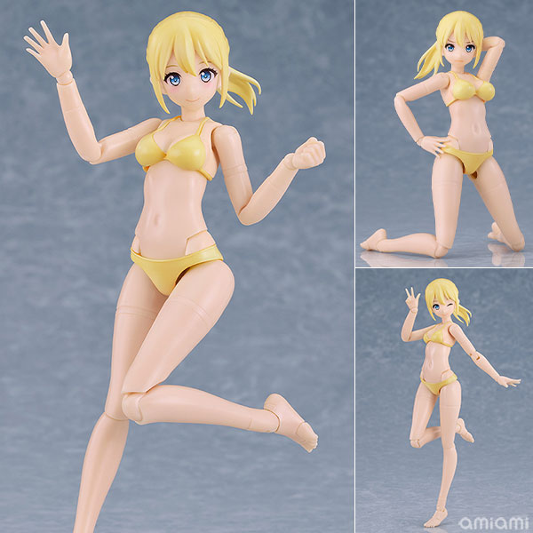 PLAMATEAに可動美少女プラモデル素体「ミューズボディ：いちか」がビキニで登場！