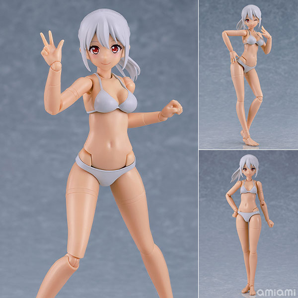 PLAMATEAに可動美少女プラモデル素体「ミューズボディ：いちか」がビキニで登場！