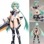 コトブキヤオリジナルコンテンツ、フレームアームズ・ガール「スティレット Swimsuit Ver.」のロービジカラーバージョンでの商品化になります。