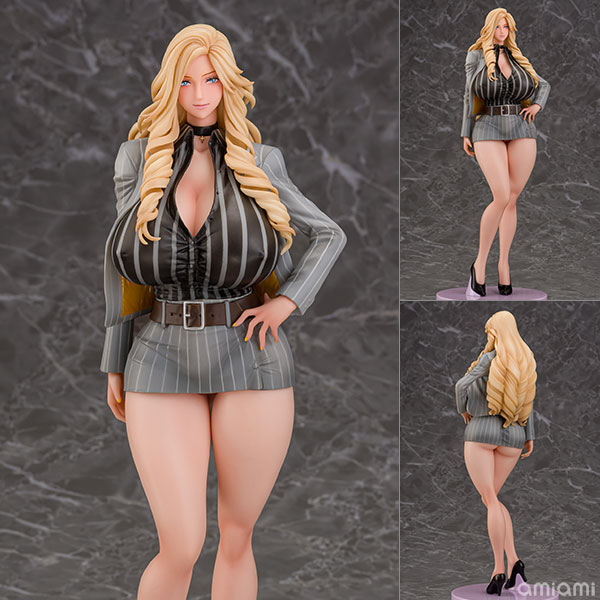 好評を博した2020年12月発売の『ギャル姉社長とハーレムオフィス 錦織愛』より「愛姉」が白肌＆グレースーツの新たなカラーバリエーションとなって帰ってきた！