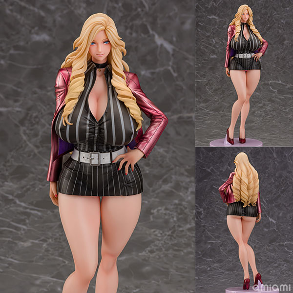 好評を博した2020年12月発売の『ギャル姉社長とハーレムオフィス 錦織愛』より「愛姉」が白肌＆赤スーツの新たなカラーバリエーションとなって帰ってきた！