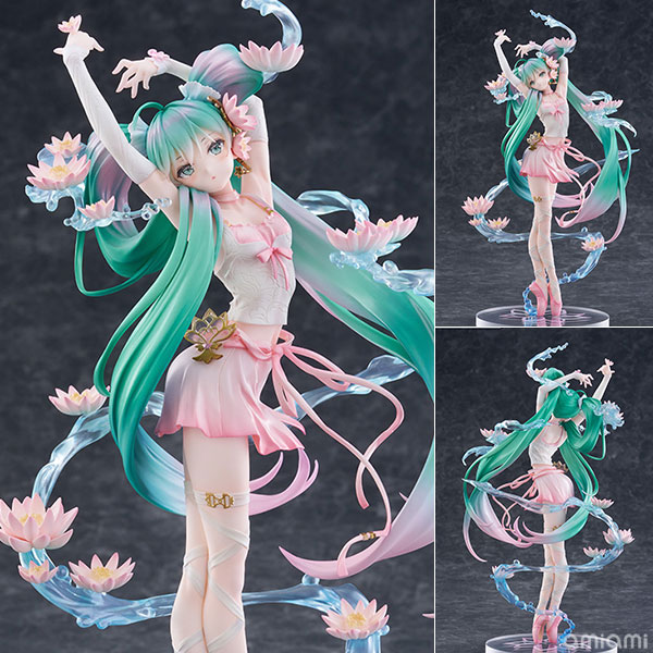 人気イラストレーターAnmi先生描き下ろしイラストの「初音ミク」が、フリューの高品質ホビーブランド『F：NEX』から立体化！