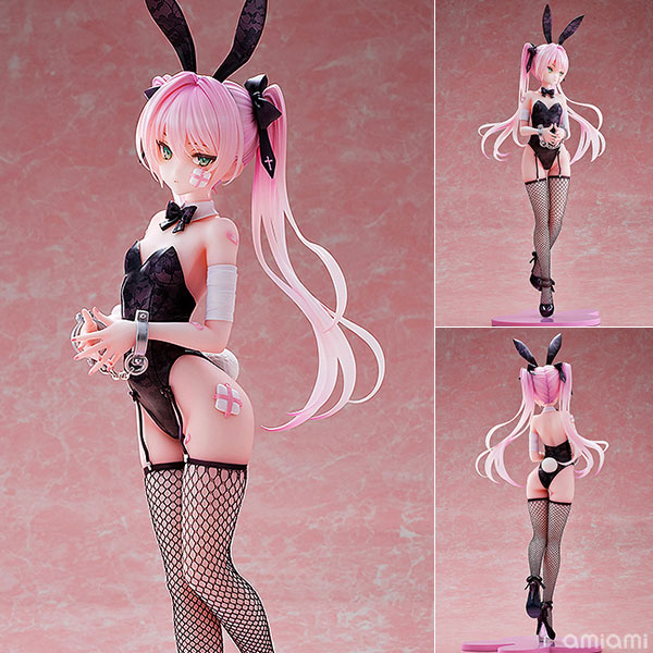 illustration by rurudo ハツネ バニーガールVer. 限定版 1/6 完成品フィギュア【回天堂】光沢スーツと繊細な造形美を楽しむ特別仕様！