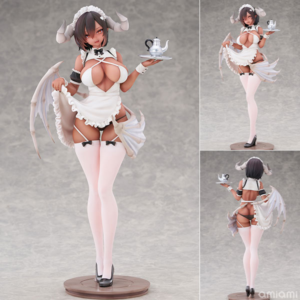 「悪魔メイド、奉仕の時間 獄奈」1/6フィギュアの予約が開始！美麗な造形に迫ります。[大漫匠アニメスター]