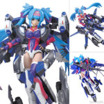 ACKS V.F.G. マクロスF VF-25G スーパーメサイア クラン・クラン プラモデル[アオシマ]『マクロスF』の劇中設定にはない、ゼントランサイズの時より少し幼げな雰囲気のクランがVFガールで登場。