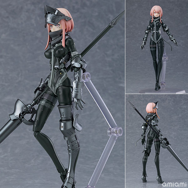 figma FALSLANDER LANZE REITER[マックスファクトリー]イラストレーターnecoがweb上で展開している新シリーズ『FALSLANDER』より、黒き槍騎兵 LANZE REITERを商品化。