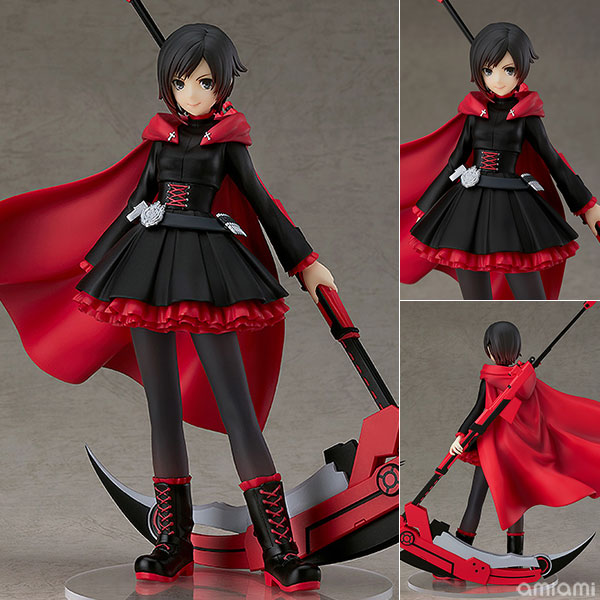 POP UP PARADE RWBY(ルビー) ルビー・ローズ 完成品フィギュア[グッドスマイルカンパニー]ルースター・ティースとのコラボレーションで、人気3DCGアニメ『RWBY』より「ルビー・ローズ」が登場です。