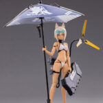 『G.N.PROJECT』第1.5弾 WOLF-001 水着素体・武装セット 1/12 完成品アクションフィギュア[蝸之殼スタジオ]夏だ！ビーチだ！分厚いアーマーを外すと、普段クールな表情しか見せないウルフちゃんがかわうぃー水着っ娘に大変身！