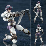 ヘキサギア 1/24 ガバナー パラポーン・LAT ミラー プラモデル[コトブキヤ]ABS、POM、PVCの複数の素材を使用、ボディアーマーは軟質PVCを使っているので広い可動範囲を誇ります。