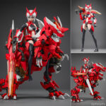 龍姫-01 羽王龍＆火蛍 プラスチックモデルキット[喜玩社(X-PLAY)]