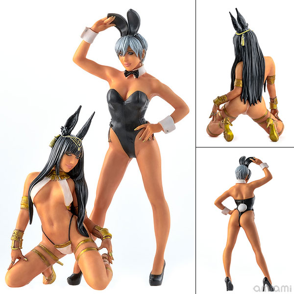 PLAMAX MF-47 minimum factory non バニーガール＆アヌビスコスチューム 1/20 プラモデル[マックスファクトリー]大人気黒ギャルコスプレイヤーとして活躍する「non」を、実際に3Dスキャンして、そのデータを元に立体化した超リアルプラモです。