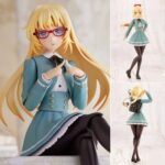 創彩少女庭園 佐伯リツカ[聖アイリス女学園高等部・冬服] 1/10 プラモデル[コトブキヤ]スカートとおそろいの鮮やかなグリーンのボレロがかわいい！リツカが冬服となって登場です。