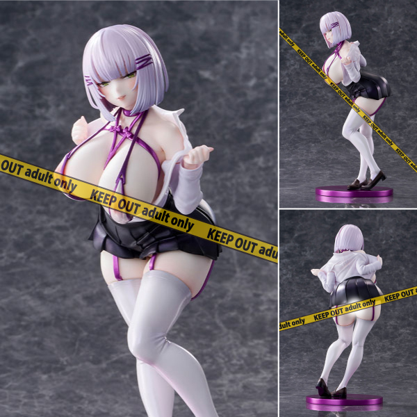 銀髪少女 illustration by みつどうえ 1/6 完成品フィギュア[えいてぃーん]