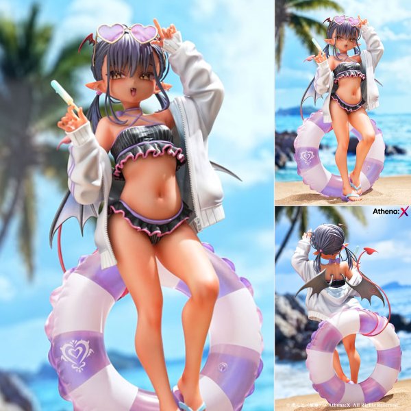 褐色サキュバスちゃん予約開始！人気絵師 虎んと氏の描く美ボディをAthena：Xが1/6スケールで完全再現