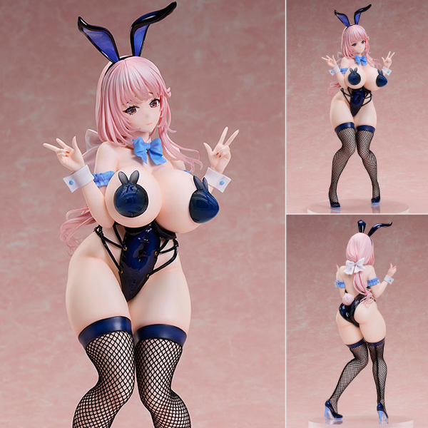 原型師、あろえもなか氏オリジナルのガレージキットを、PVCフィギュアにアレンジしました。ムチムチバニーのかなえさんを、どうぞお迎えくださいませ。