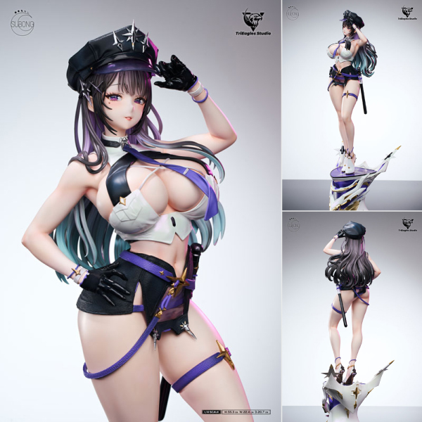 人気イラストレーターSubong氏のオリジナルキャラクター「スペースポリス XIA」が登場！