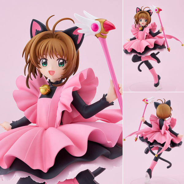 POP UP PARADE カードキャプターさくら クロウカード編 木之本桜 黒猫風コスチュームVer. L size[グッドスマイルカンパニー]