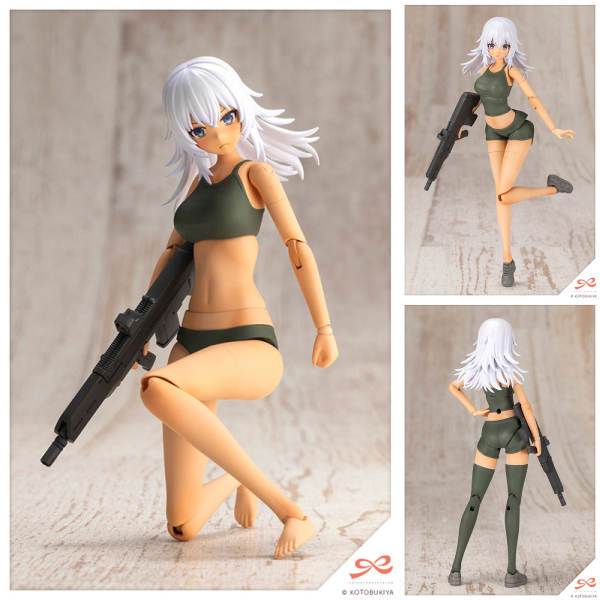 創彩少女庭園 トレーニングウルフさん 1/10 プラモデル[コトブキヤ]