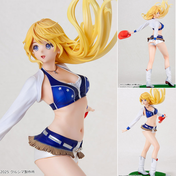 オリジナル やすみちゃんシリーズ No.253 ホリディ(チアリーダー) 成形色フレッシュ 1/7 レジンキャストキット[クルシマ製作所]