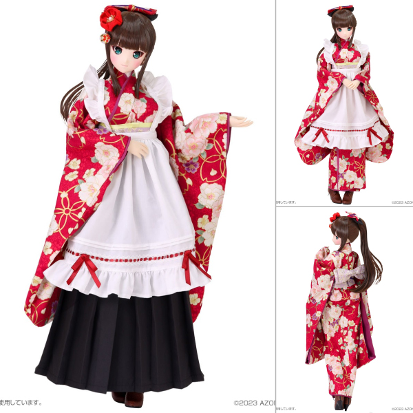 Iris Collect かの / 大正桜乙女喫茶 (ポニーテールヘアver.) 50cmオリジナルドール [アゾン]