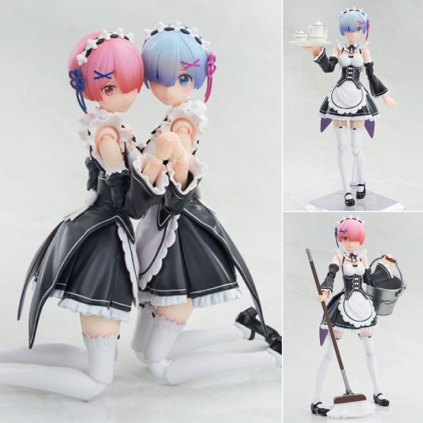 ARCTECH可動シリーズ Re：ゼロから始める異世界生活 ラム＆レム セット 1/8 可動フィギュア[APEX]