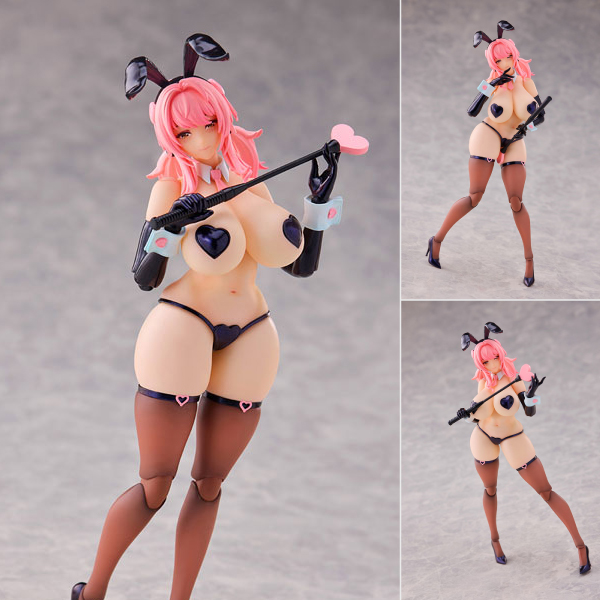 逆バニー ニコル(Nicole) 1/12 完成品アクションフィギュア[BISHOUCRAFT]