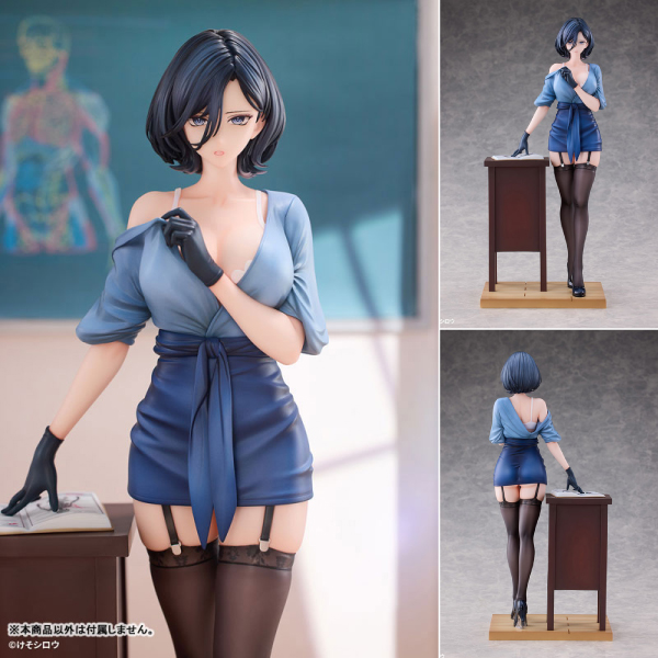 唐突に脱ぎだす天然美術教師 瑠美 illustration by けそシロウ 1/6 完成品フィギュア[Hanabee]